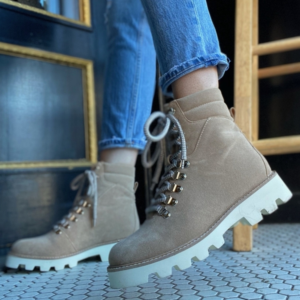 Mi.Im Arlene lace up suede boots